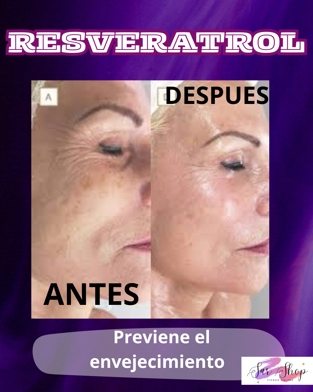 🔥RESVERATROL🍇🌟colageno hidrolizado+pepino+peptidos💖🎆